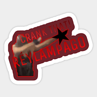 Reylampago "Crank the Star" Sticker